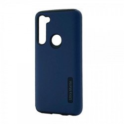 Ultra Matte Armor Hybrid Case for Motorola Moto G Fast (Navy Blue)